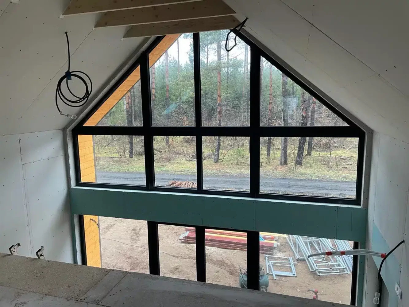 Moderne Fensterfront