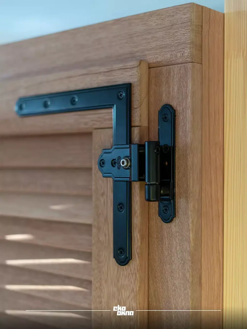 Fensterläden Nahaufnahme